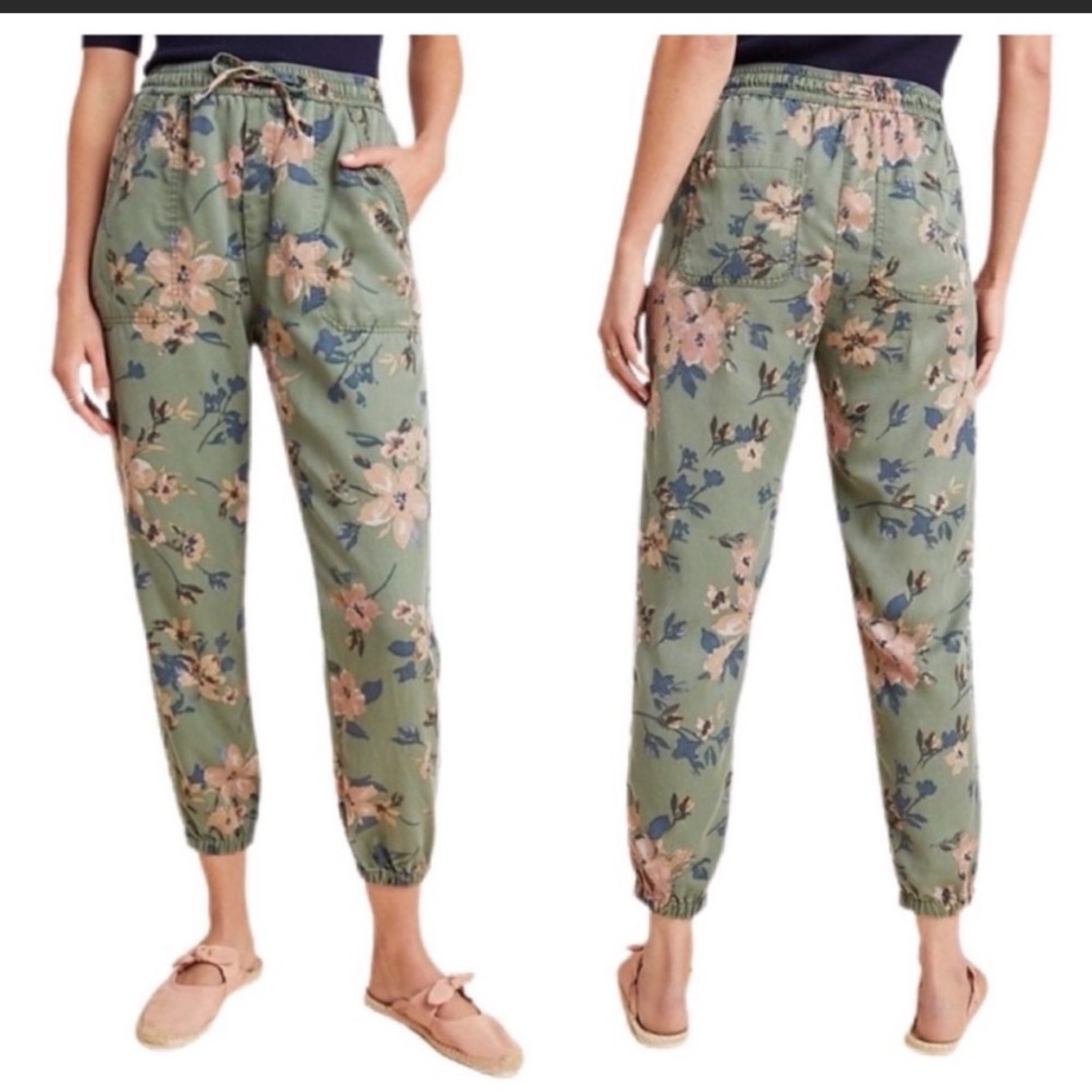 Anthropologie Orana Army Green Joggers